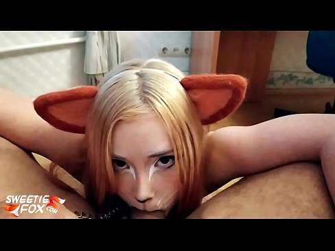 ❤️ Кицунэ глытае член і канчае ў рот ❤❌ Проста порна на be.pornmega.ru ️❤
